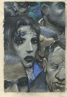 *Enki Bilal Né En 1951 11H53, Heure Locale Encre de Chine, Gouache Et Crayon Pour Un Dessin Réalisé En 1990 Pour Le Concept Â«... | 11h53, heure locale | Artcurial
