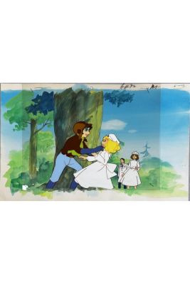 Lot 326 - After Yumiko Igarashi (born 1950) - Kyoko Mizuki (born 1949) Toei Animation – 1976 Candy Candy Alistair and Candy the… | Piasa