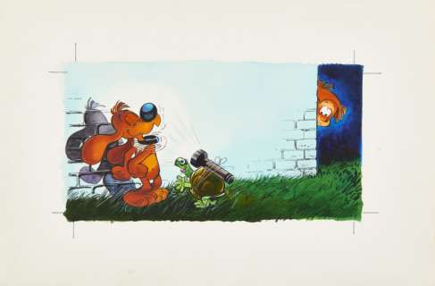 Jean Roba | Bill sous les feux des projecteurs | Artcurial