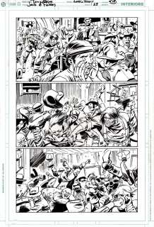 Andrew Pepoy Tony Akins - Jack of Fables #23 P 14 (Werewolf Story!) 2008