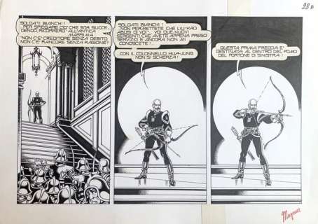 Magnus 28 B - tavola originale - Loose page | Catawiki