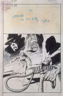 Jim Aparo - phantom stranger 38 cover (dc, 1975) gothic horror