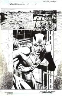 Captain Britain and MI13 #5 - page 4, original comic art - splash - First edition - (2008) | Catawiki