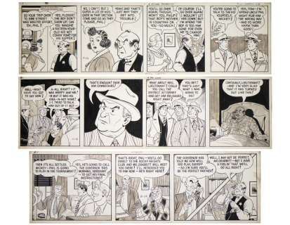 Leonardo Lank (1896 - 1970) - Mickey Finn, popular Irish-American police officer | Capitolium Art