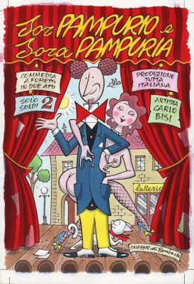Massimo Bonfatti | Sor Pampurio e Sora Pampuria | Tavole Originali