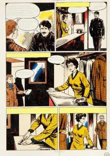 Mieczysław Wiśniewski (Rysownik) (1925 - 2006) | Mieczysław Wiśniewski (rysownik) | "Kapitan Kloss. Partia domina" - plansza nr 6, 1972 | Desa Unicum