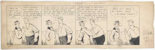 Frank King | King - Gasoline Alley Original Daily Strip 10/22/1920 | Russ Cochran