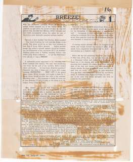 Breeze! | BREEZE!, Haunt of Fear #23, Jan-Feb 1954 | Russ Cochran