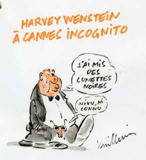 Vuillemin, Philippe | Vuillemin, Philippe - Mise en couleur originale - Harvey Wenstein incognito (2017) | Catawiki