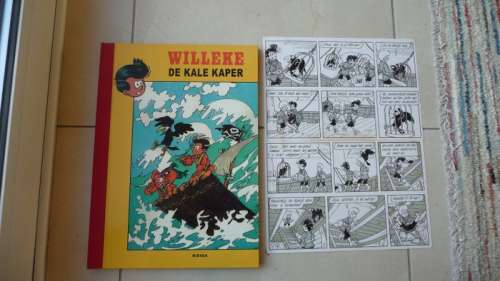 Gastmans, E. - Originele pagina + Luxe album - Willeke - De kale kaper - (2000/2000) | Catawiki