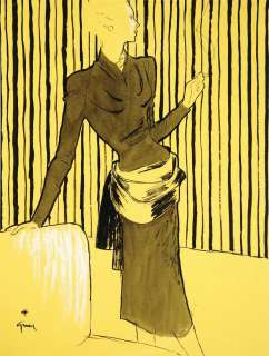 René Gruau   Abito per Lanvin | Little Nemo