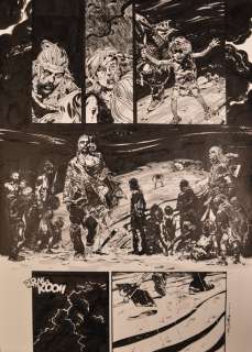 Guera Rm | The Goddamned - Illustration originale de la planche de la page 23 du Comics "The Goddamned", Issue 5 "Before The - (2016) | Catawiki