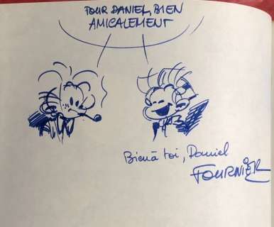 Fournier | Spirou et Fantasio T20 - Le faiseur d’or + dédicacé - Cartonné - EO - (1970) | Catawiki