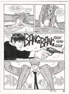 Giorgio Pontrelli - Dylan Dog #344 - Giorgio Pontrelli - tavola originale "Il Sapore dell‘acqua" - Exemplaire unique - (2015)