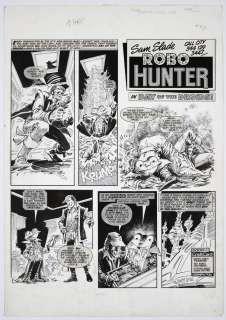 Ian  Gibson - 2000ad prog 159 - sam slade - robo hunter - ian gibson - judge dredd / halo jones
