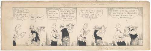 Frank King | King - Gasoline Alley Original Daily Strip 9/17/1920 NO RESERVE! | Russ Cochran
