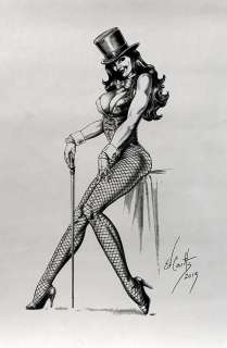 Ed Coutts - zatanna pinup (2013)