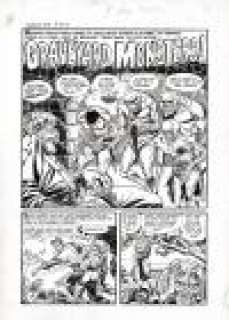 Joe Certa | TOMB OF TERROR # 4 COMPLETE 7-PAGE STORY ORIGINAL ART | Pedigree Comics