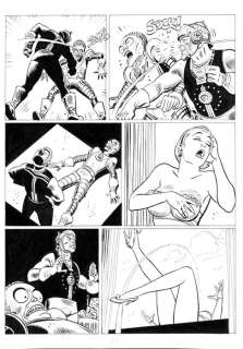 Giancarlo Alessandrini | Martyn Mistére almanacco - Alessandrini - Tavola Originale "Saturno contro la terra" - Page volante - EO - (2015) | Catawiki