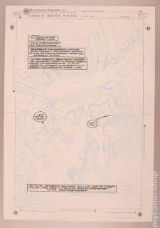 Complete Original Art for the Unpublished Fourth Issue of Transformers 3-D (1987), Artist Unknown | mycomicshop.com