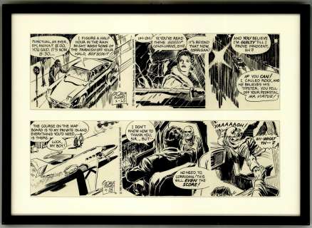 George Evans | Evans - Steve Corrigan, 2 Daily Strips 1981 | Russ Cochran