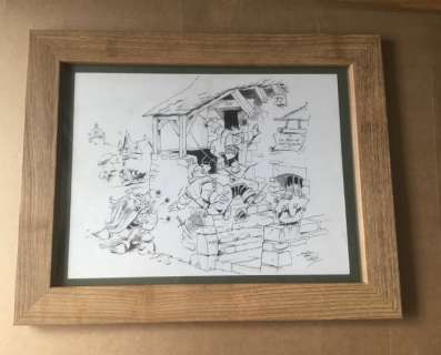 Mazel | Les Mousquetaires - Dessin original - Page volante | Catawiki