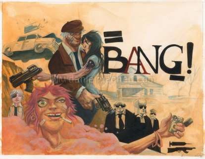 Loïc Godart - Dessin original inédit - Bang