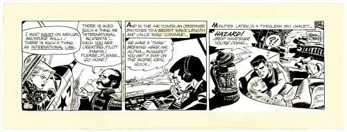 Frank Robbins | Robbins - JOHNNY HAZARD 1/27/1967 | Russ Cochran