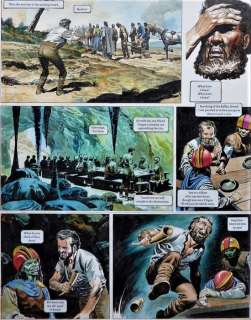 Lawrence, Don | Lawrence, Don - Originele pagina in kleur - Trigië - De Reuzen Ibis plant - (1975) | Catawiki