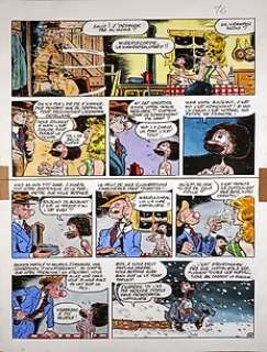 Dimitri - Dimitri - Planche originale couleur - Le Goulag T12 - Halte Ã  la viscère (planche 16) - (1992)