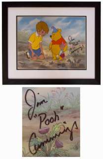 Disney Limited Edition Sericel of ’’Two Hero Party’’ From ’’Winnie the Pooh & the Blustery Day’’ -- Signed by the Actor Who Voiced Winnie the Pooh | Nate Sanders