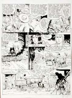 Swolfs - Dampierre, planche n°12 Ã  l‘encre de Chine d…