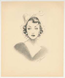 Maly Siri - Illustration originale intitulée "Leora" - Pin-up Art