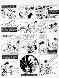 Conrad, Didier - BOB MARONE. Planche originale n°41 Ã  l‘encre de Chine issue