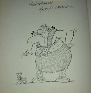 Uderzo, Marcel | Uderzo, Marcel - Originele tekening in album - Obelix & Idefix - (1971/2016) | Catawiki