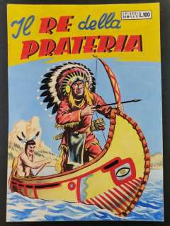 Antonio Canale | Il Re della Prateria - 1x originale di copertina - Page volante - EO - (1960) | Catawiki