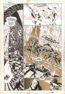 Humberto Ramos, Wayne Faucher - impulse #11 p. 5 - wally west and jay garrick action - 1996