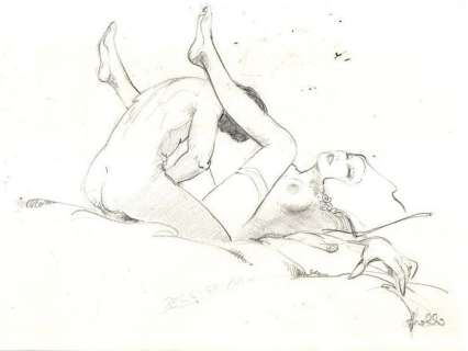 Leone Frollo | Leone Frollo - Illustrazione Originale Firmata - Page volante - (1990) | Catawiki