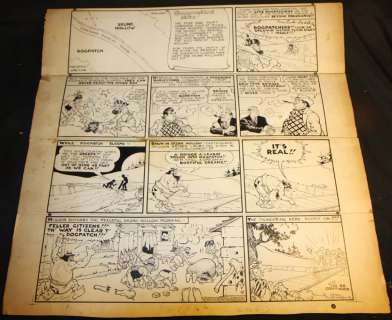 Al Capp | Li’l Abner Sunday Strip - 9/8/1940 Signed | Anthony’s Comic Book Art