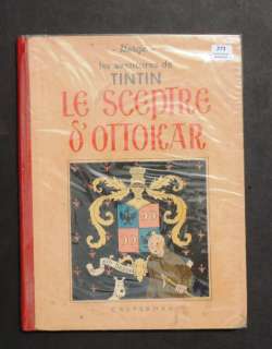 Â«Le Sceptre d’OttokarÂ». Casterman 1939. Album en noir et blanc. Edition | Tessier Sarrou