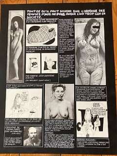 Christian Binet - Mormoil - Christian Binet : tout ce qu‘il faut savoir sur l‘origine des femmes - Exemplaire unique - (1975)