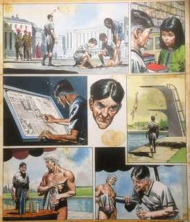 Lawrence, Don | Lawrence, Don - Originele pagina in kleur - Trigië - The Imposter / De gewetenloze bediende - (1971) | Catawiki