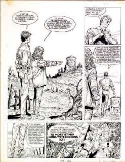 Paape, Eddy | Luc Orient Planche à l’encre de Chine n°40, issue de l’album | Cornette de St Cyr