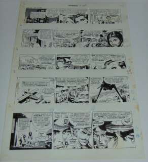 Joe Kubert. The Green Beret. Daily Strips. | Weiss Auctions