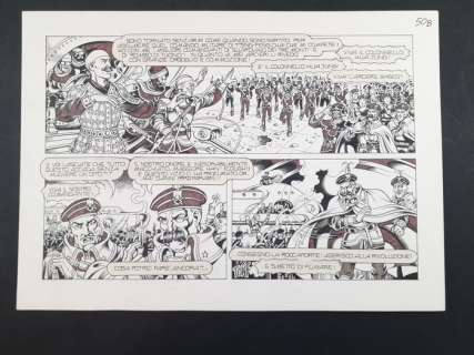 Magnus | Magnus - Tavola Originale n. 50B "I Briganti" - Page volante - Exemplaire unique | Catawiki