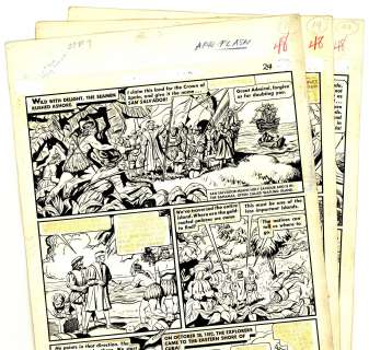Simon | Simon - CHRISTOPHER COLUMBUS,  Pages 6, 7 & 8 (1945)  NO RESERVE! | Russ Cochran