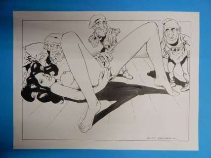 Luciano Bernasconi | Biancaneve & Co. - 4x Illustrazioni Originali Saint Germain - Page volante - Exemplaire unique - (1990/2010) | Catawiki