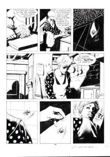 Corrado Roi | Dylan Dog n. 110 - 3x C.Roi - Tavole Originali "Aracne" - Page volante - Exemplaire unique - (1995) | Catawiki