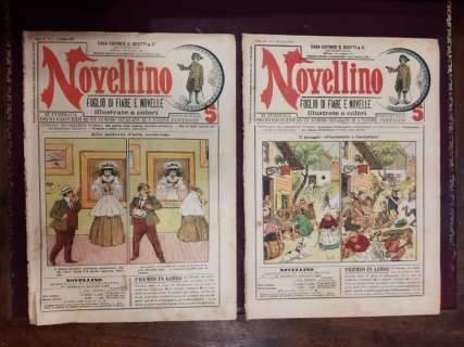 Yambo | Novellino Anno IX - Annata completa - Novellino. Foglio di fiabe e novelle illustrate a colori - Broché - EO - (1907) | Catawiki
