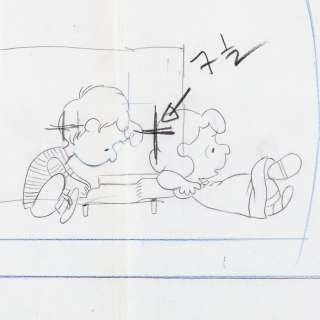 Bill Melendez | Peanuts The Charlie Brown and Snoopy Show - Original Animation Drawing by Bill Melendez - (1983) | Catawiki